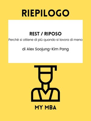 cover image of Riepilogo-- Rest / Riposo